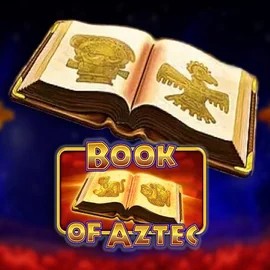 Book of Aztec slot logo by Amatic Industries at Imperial Wins Casino