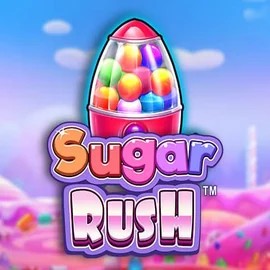 Sugar Rush online game logo by Pragmatic Play on imperial-wins.com